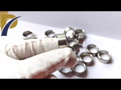Cincin Tantalum Murni RO5200 R05252 yang disesuaikan, Cincin Titanium, Cincin Zirkonium