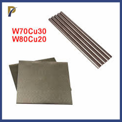 Diameter 35mm Tungsten Copper Alloy Rod For Industrial Manufacturing