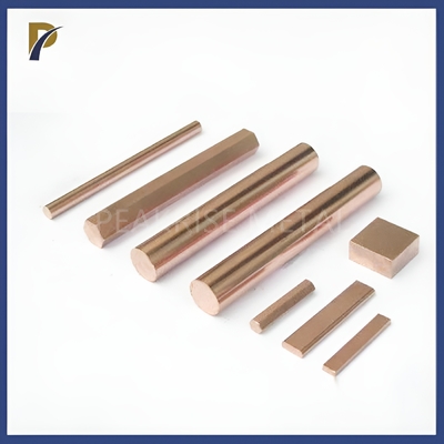 ASTM B702 CuW90 Tungsten Copper Alloy Rod Polished Surface Copper Tungsten Rod Copper Tungsten Bar