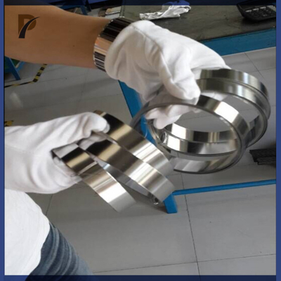 0.05-0.4mm Gr1 Pure Titanium Foil High Precision High Elastic Stamping